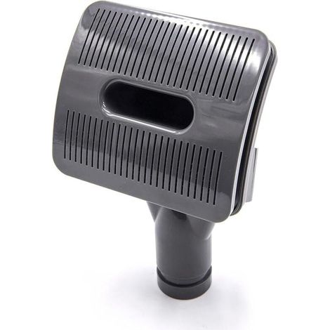 vhbw Dog Brush compatible with Dyson DC52, DC50i, DC51erp, DC52erp vacuum cleaners - Pet grooming, self-cleaning, anthracite grey (1/4)