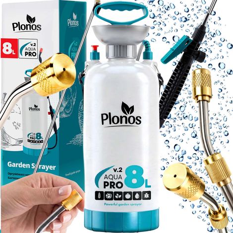 Pulverizador manual a presión de 8 l Plonos PL-606