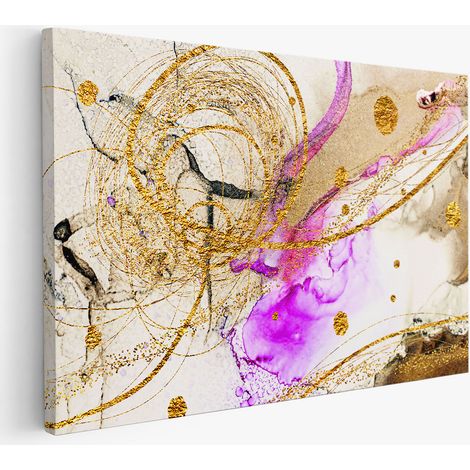 Tableau toile - Abstrait (1/3)