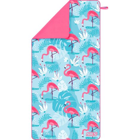 NCR14 Mikrofaserhandtuch Flamingo 160x80 cm Nils (1/5)
