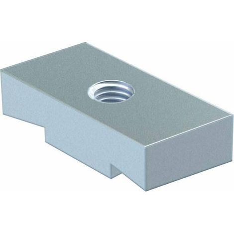OBO Bettermann Écrou coulissant pour rail profilé MS5030 M10 acier lamelle de zinc, 1147164 (1/2)