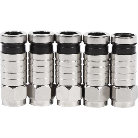 Crimpzangensatz Typ F für RG58-, RG59- und RG6-Steckverbinder, Abisolierwerkzeug, Koaxial-Crimpzangensatz (1/5)