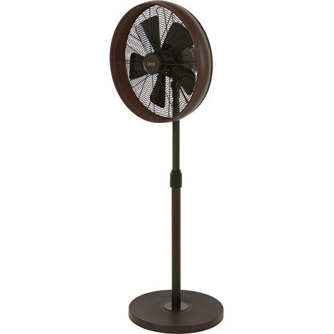 [GEBRAUCHT] B-Ware Beacon Lighting Standventilator Ventilator Breeze bronzefarben rundfuß leise (1/2)