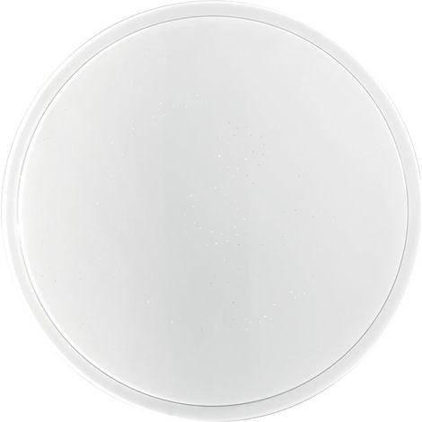 "Plafoniera EGO bianca con CCT. Wi-Fi e telecomando incluso 40 cm." (1/2)