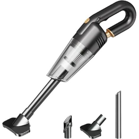 Aspirateur Portable - 4500 Pa - Sans Fil Rechargeable USB - Pour Voiture Et Maison - 1 Pièce (1/4)