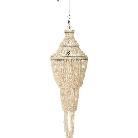 Suspension coquillages esprit bohème - naturel (1/5)
