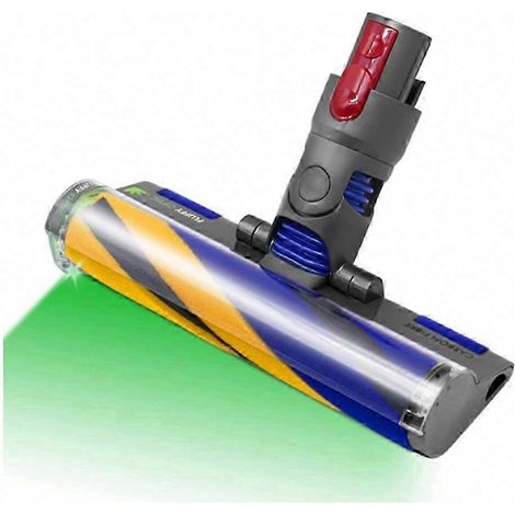 Brosse à rouleau souple pour aspirateurs V15, V11, V10, V8 et V7, éclairant la poussière et les débris cachés sur les sols durs (1/5)