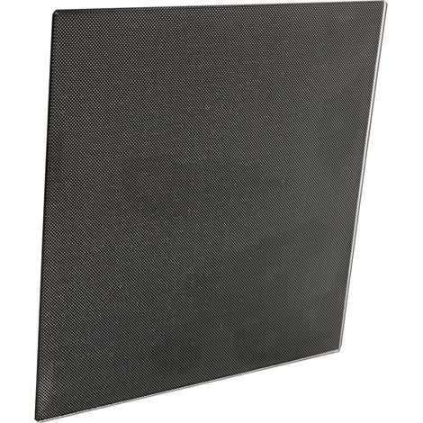 Plateau d'impression chauffant en verre avec revêtement inorganique résistant à la chaleur, dimensions : 214 x 214 x 4 mm (1/5)