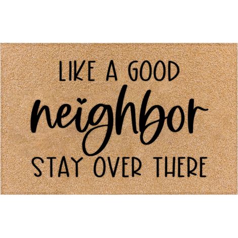 Welcome Mat - Polyester Doormat - Non Slip Rubber Backing - Indoor Outdoor Use - 40x60 cm - 1 Piece (1/5)