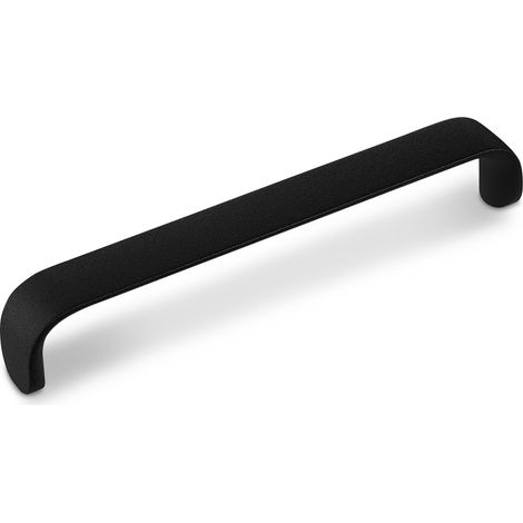 Bügelgriff DALE BA 160 mm schwarz mit Textur (1/3)