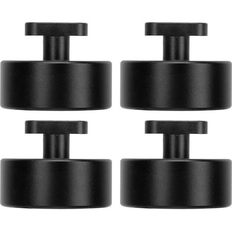 Ortviai 4x Cale de levage en aluminium usiné pour Corvette C7 Z51/Z06 et C6-Z06 – Noir (1/5)
