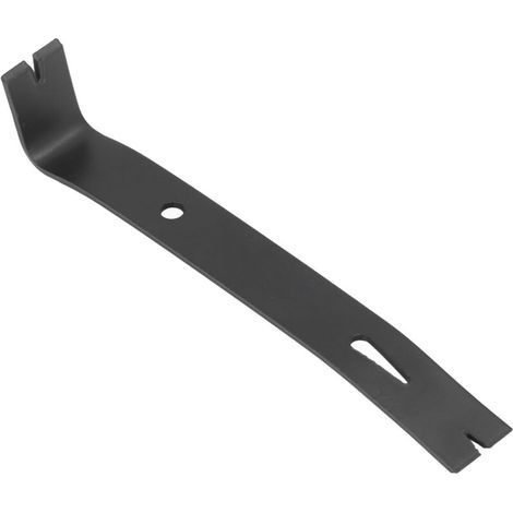 Extracteur de clous de démolition de barre de levier, outil à main en acier au carbone pour le travail du bois et la maison, noir (1/5)