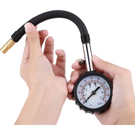 Jauge de pression pneumatique pour pneus voiture, camion, moto et vélo (1/5)