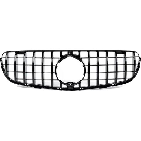 Rejilla de repuesto, tamaño estándar, material resistente, negro brillante. (1/2)