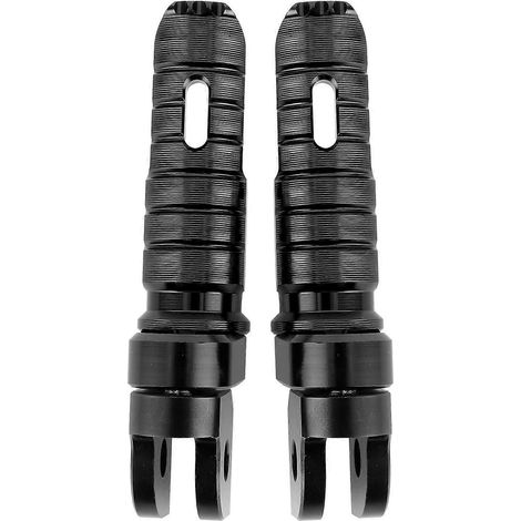 Repose-pieds avant pour moto, gauche/droite (paire), compatibles avec Yamaha MT-03, MT-25, MT-07, MT-09, R3, XJ6, noirs