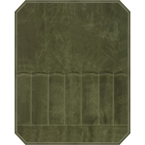 Sac de rangement pour couteaux en toile, vert armée, 5645cm, sac de rangement portable pour pique-niques, camping et barbecues. (1/5)