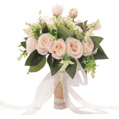 Brautsträuße, Blumenhalter für Jubiläumshochzeiten, Kirchendekoration-Champagne (1/5)