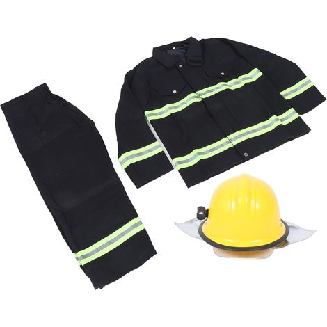 Combinaison Ignifuge en Coton à Fermeture éclair et Isolation Thermique avec Bandes Réfléchissantes pour Danger de Type 97, Bleu Marine, Vêtements de Travail XXXL (1/5)