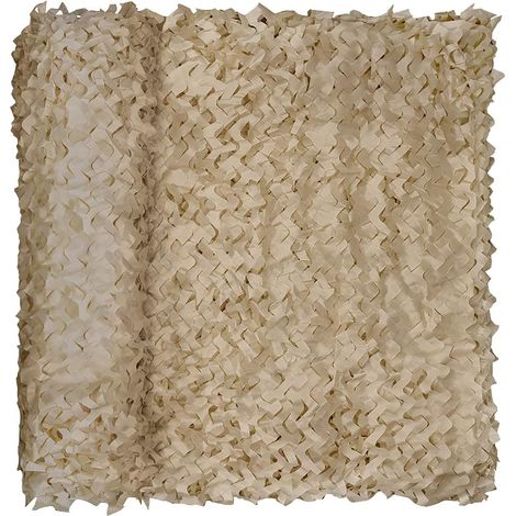 Malla de camuflaje de doble capa Ineasicer, ideal para decoración, caza, jardín, camping, fotografía, granja, fábrica, camuflaje de coches, fiestas, exposiciones, paintball, cortinas, techos, vallas y (1/4)
