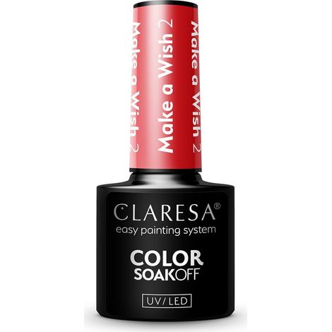 CLARESA MAKE A WISH Hybrid-Nagellack Nr. 2 5 g (1/2)