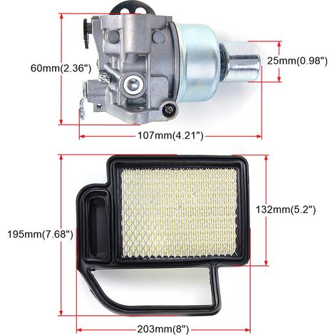 SV541 Rasenmäher-Modifikationsteile 20-853-33s Vergaser YTH20K46TZ passend für Kohler SV600 (1/4)