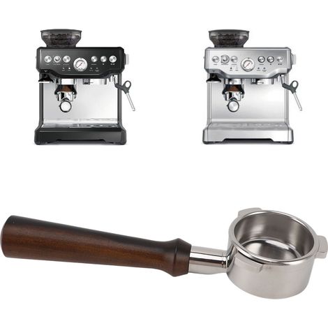 Griff für Breville Series 8 Kaffeemaschine, Griff für Breville Espressomaschine, Edelstahl, bodenloser Griff, 54 mm. (1/5)