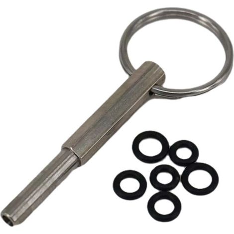 Chiave di riparazione per macchina da caffè con punta ovale sicura e magnete (1/4)