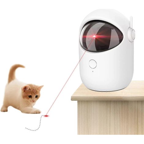 Automatisches interaktives Katzenspielzeug mit 3 Modi und USB-Ladefunktion, Schnell-/Langsammodus (1/5)
