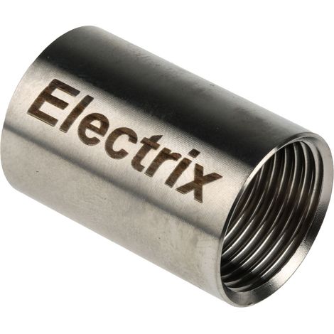 Raccord de gaine RS PRO, taille 20mm en Acier Inoxydable 316 ( Prix pour Paquet de 4 ) (1/3)