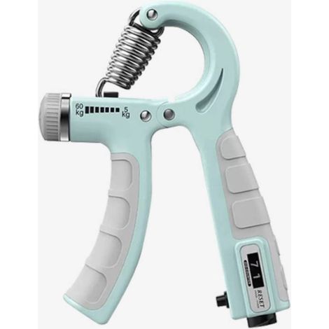 5-61 kg Hand Grip Strengthener, Adjustable Hand Grip with Counting, Hand and Forearm Grip Exercise, Wrist Training, Finger Training (Macaron Color) (1/5)