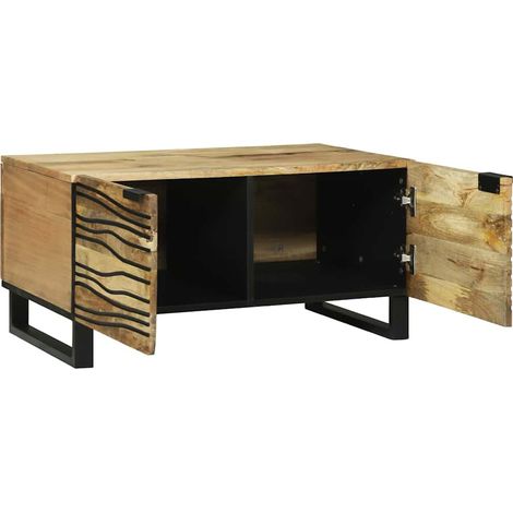 Maison Exclusive - Couchtisch Natur 80 x 50 x 40 cm Holzwerkstoff
