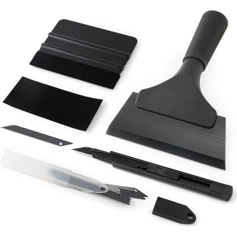 Ensemble de 14 pièces Kit d'outils en vinyle pour fenêtre, outils de teinture de fenêtre, petite raclette pour fenêtre, kit d'application de teinture de fenêtre de voiture, outils de (1/5)