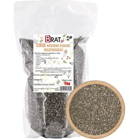 Semillas de chía 1 kg (1/4)