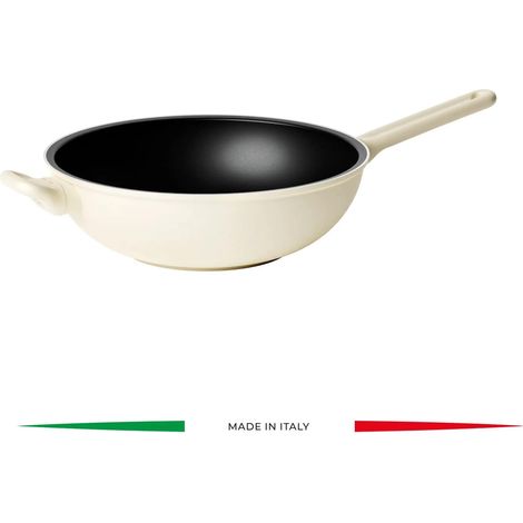 GUZZINI Wok Cook&Color D 32 Cm Crema