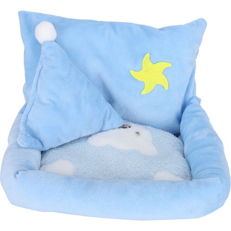 Petit canapé étoile de mer pour animaux de compagnie, coussin de couchage, Mini oreiller en peluche, lit en coton pour Hamster (1/5)