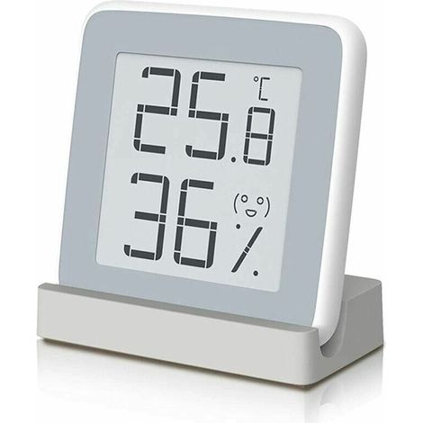 Digitales Thermometer/Hygrometer für den Innenbereich mit hochauflösendem Display, hochpräziser Sensor im Schlafzimmer, Büro, Wohnzimmer, Café (1/4)