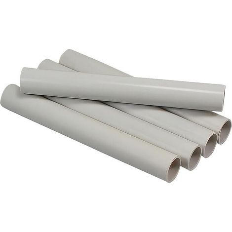Tube blindé en plastique Systèmes de support de câbles Berg M40 RSM 3321, 750N, autoextinguible, Cond 14m (7 barres de 2m)