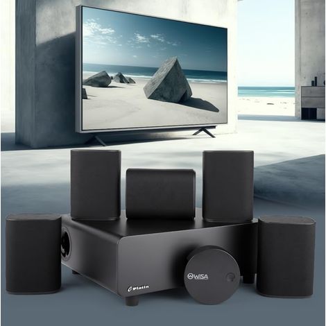 Sistema de sonido envolvente 5.1 inalámbrico OKMYHOME (1/5)