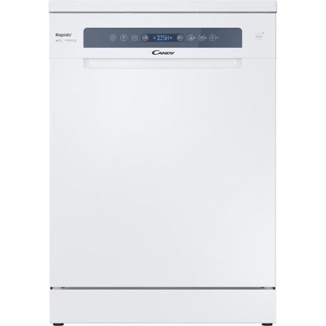 Lave-vaisselle pose libre Candy CF 4C4F0W Rapido 14 couverts 44 dB Blanc (1/5)