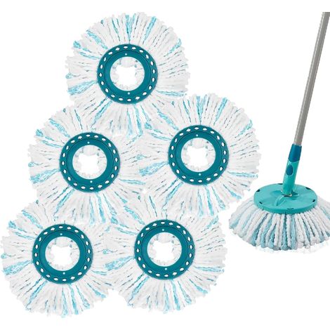 Ersatzkopf Leifheit Clean Twist Disc Mop 2 Faser système 5 unités (1/5)