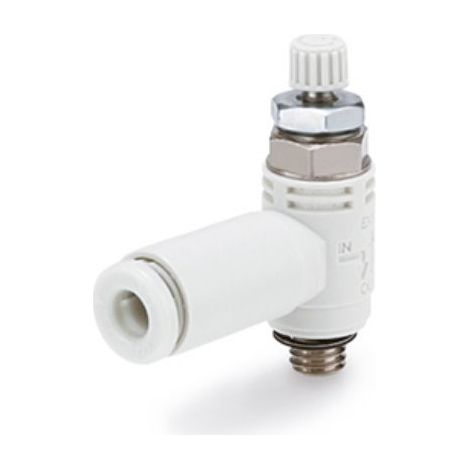 Régulateur de débit SMC G 3/8 x10mm ( Prix pour 1 )