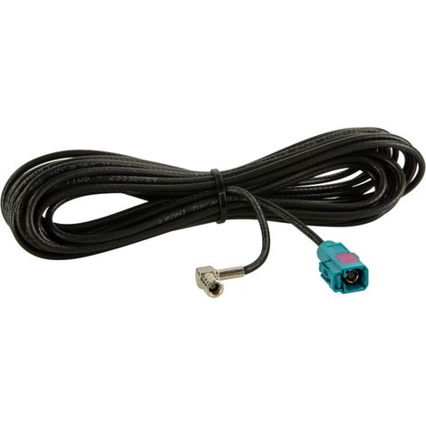Rallonge de cable antenne Fakra-f- SMB-f- 500cm LEONI