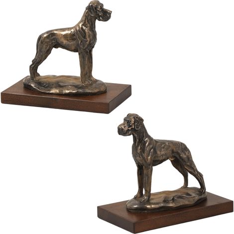 Gran Danés II - estatuilla de perro, figura de oficina, trofeo para una exposición canina de Art-Dog (1/5)