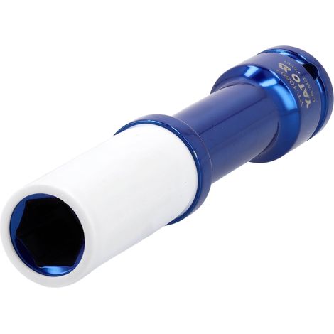 Lange Schlag-Stecknuss für Alufelgen 17 mm