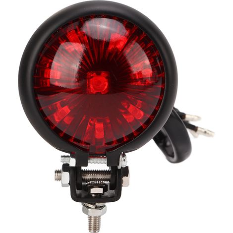 Feu arrière rond rétro à LED pour moto, feu stop et feu de position universel pour moto 12V (1/5)