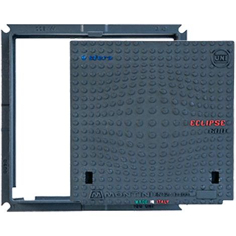 Chiusino In Ghisa D400 Eclipse - 50 X 50 - Kg 30