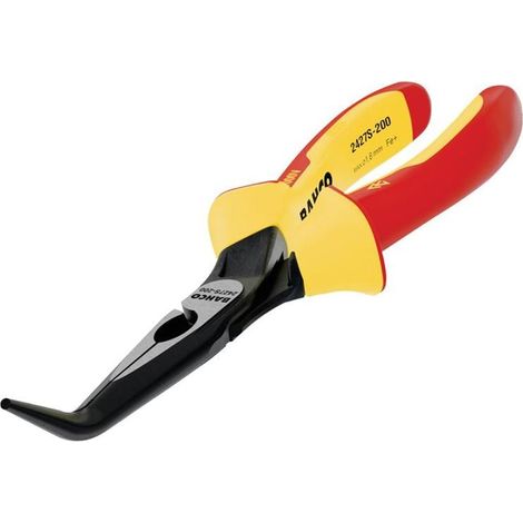 Bahco 2427S ERGO Insulated Bent Nose Pliers 160mm (6.1/4in) IEC 60900 1,000V