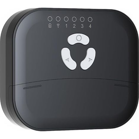 Smart 4-zone irrigation controller – Automatic garden watering – App control – Wi-Fi irrigation system – Compatible with Alexa and Google