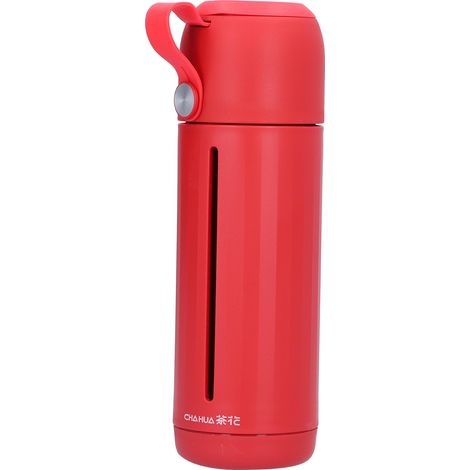 Tasse isotherme en verre de 310ml avec couvercle - Gourde réutilisable pour école, maison et plein air (1/5)