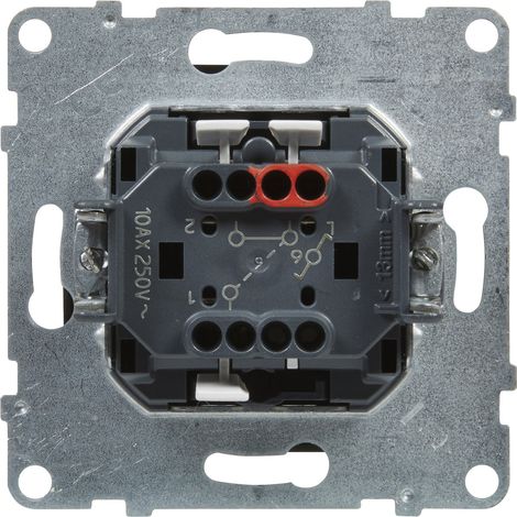 Interruptor de escalera - 10 AX - 250 V - terminales automáticos, BLACK SUNO (1/5)